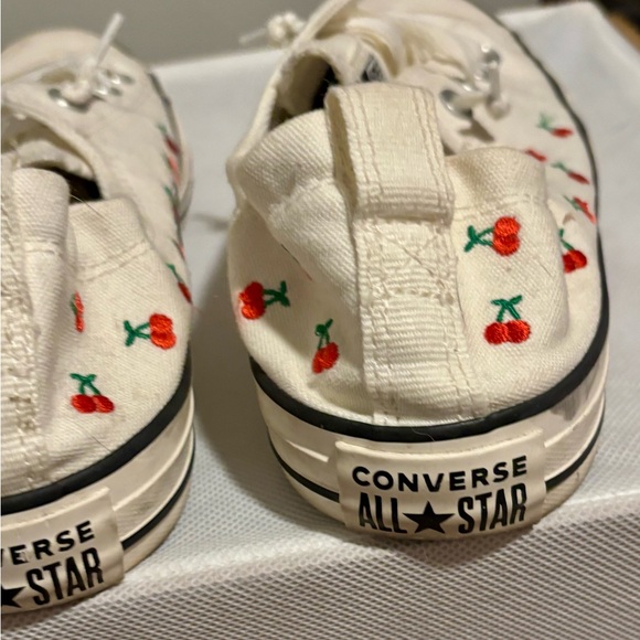 Converse Women’s Cherry Print Sneakers - Picture 2 of 3